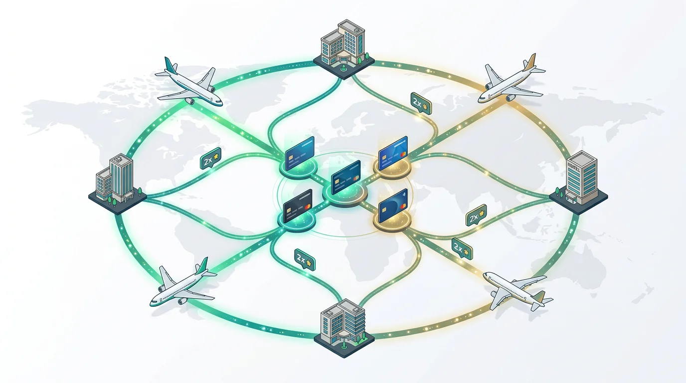 Credit Card Transfer Partners - Data from 100 All The Hacks videos